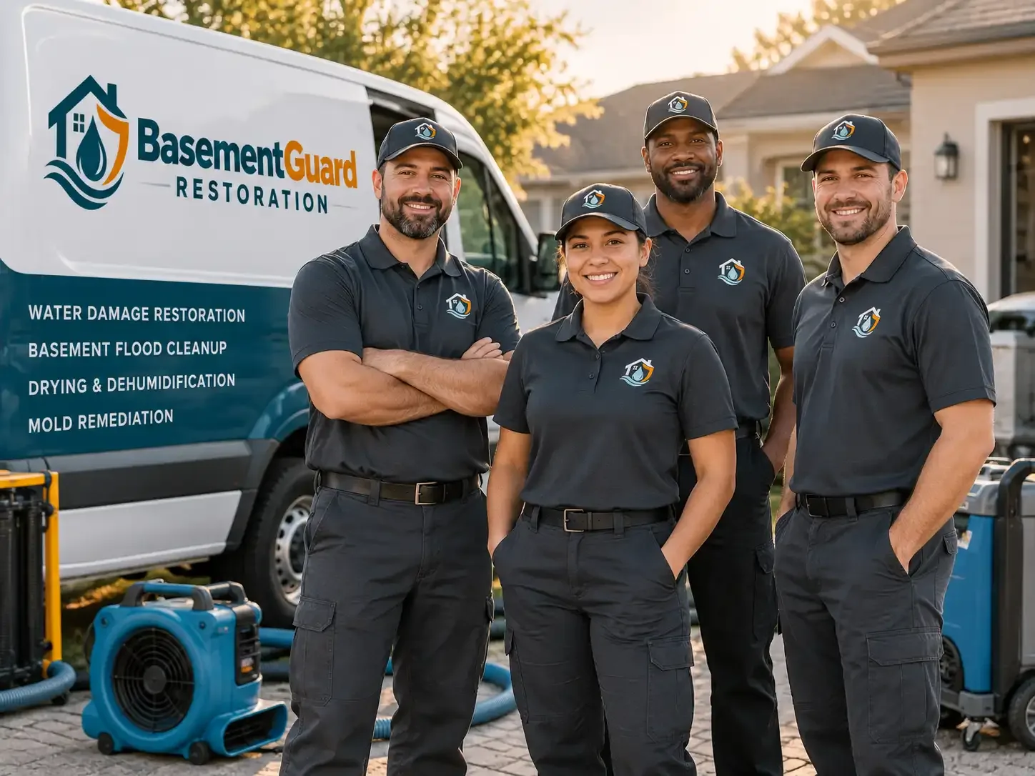 Basement Water Damage Restoration company in Mcclelland, IA